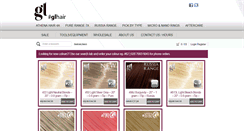 Desktop Screenshot of glamorouslengths.com